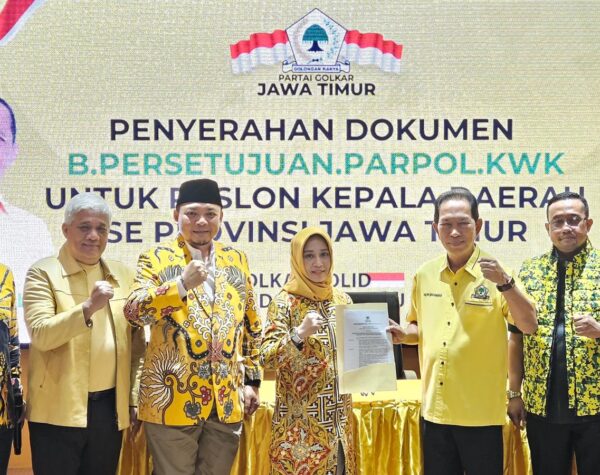 Golkar Dukung Petahana di Pilwalkot Mojokerto, Kader Wajib Menangkan Ning Ita-Sandi