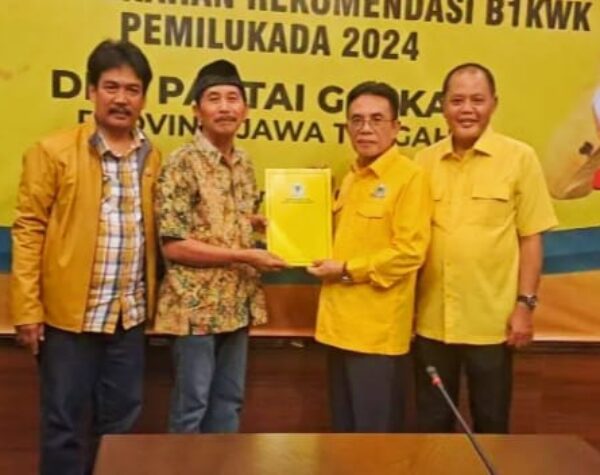Terima Rekom Golkar dan PKB, Paslon Sigit-Suroto Siap Maju di Pilkada Sragen