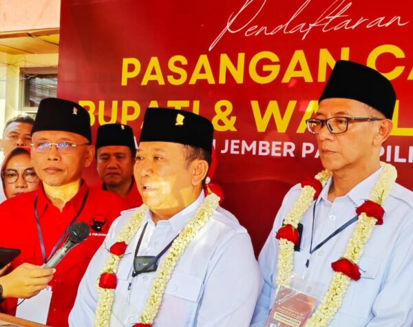 Hanya Diusung PDIP di Pilkada Jember, Incumbent Hendy Siswanto-Gus Firjaun Optimis Menang Mutlak
