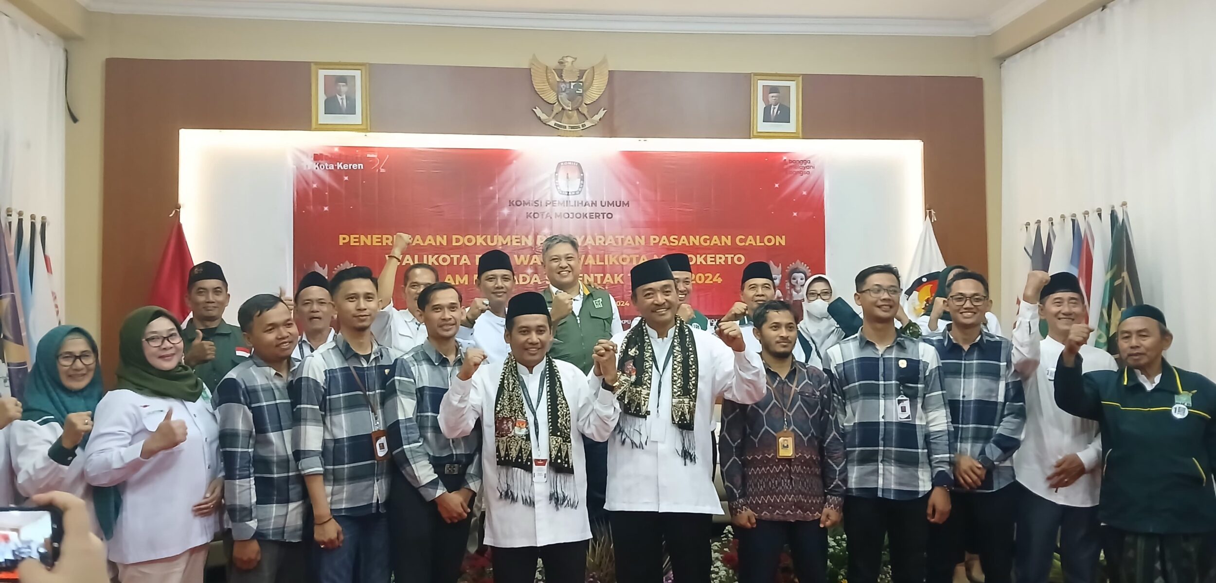 Diusung PKB, Pasangan Juned-Amin Niatkan Maju Pilwalkot Mojokerto Sebagai Ibadah