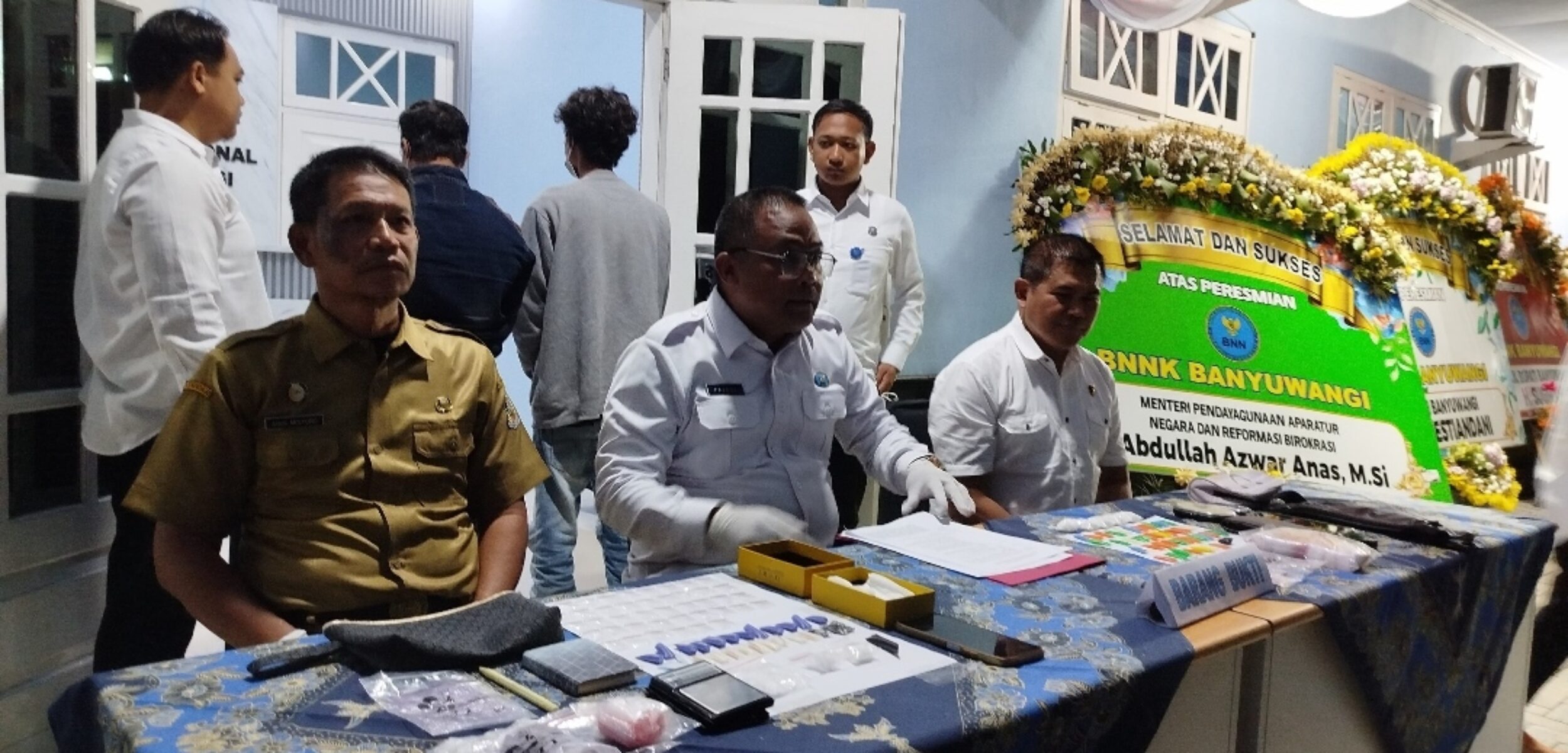 BNNK Banyuwangi Tangkap Pengedar Sabu, Barang Bukti Senilai Rp 115 Juta