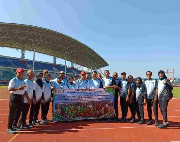 19 Atlet Veteran PAMI Jember Bertekad Raih 3 Emas di Masters Athletics Championship