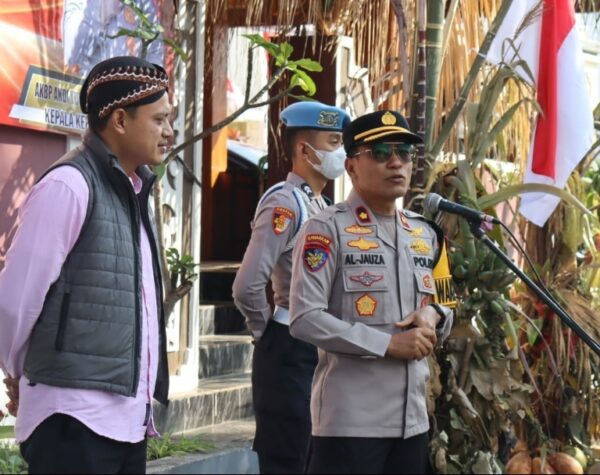 Terjun Langsung Pantau Sitkamtibmas, Polres Batu Gelar Jumat Curhat