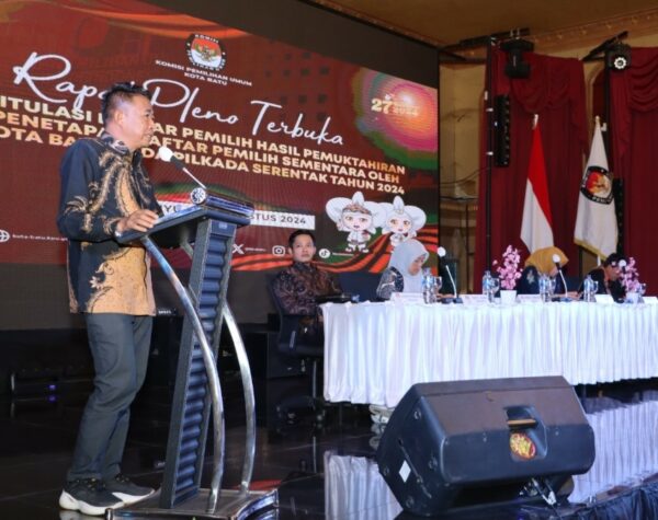 Jelang Pilkada 2024 KPU Kota Batu Gelar Rapat Pleno Terbuka DPHP dan penetapan DPS