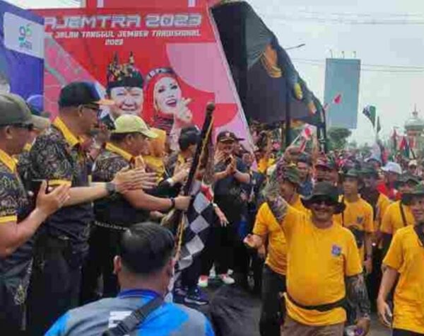 Kecamatan Jenggawah Jember Kirim 22 Peserta di Gerak Jalan Tajemtra 2024
