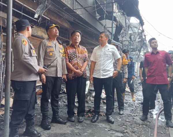 450 Lapak di Pasar Krian Terdampak Kebakaran, Pemkab Siapkan Lahan Relokasi