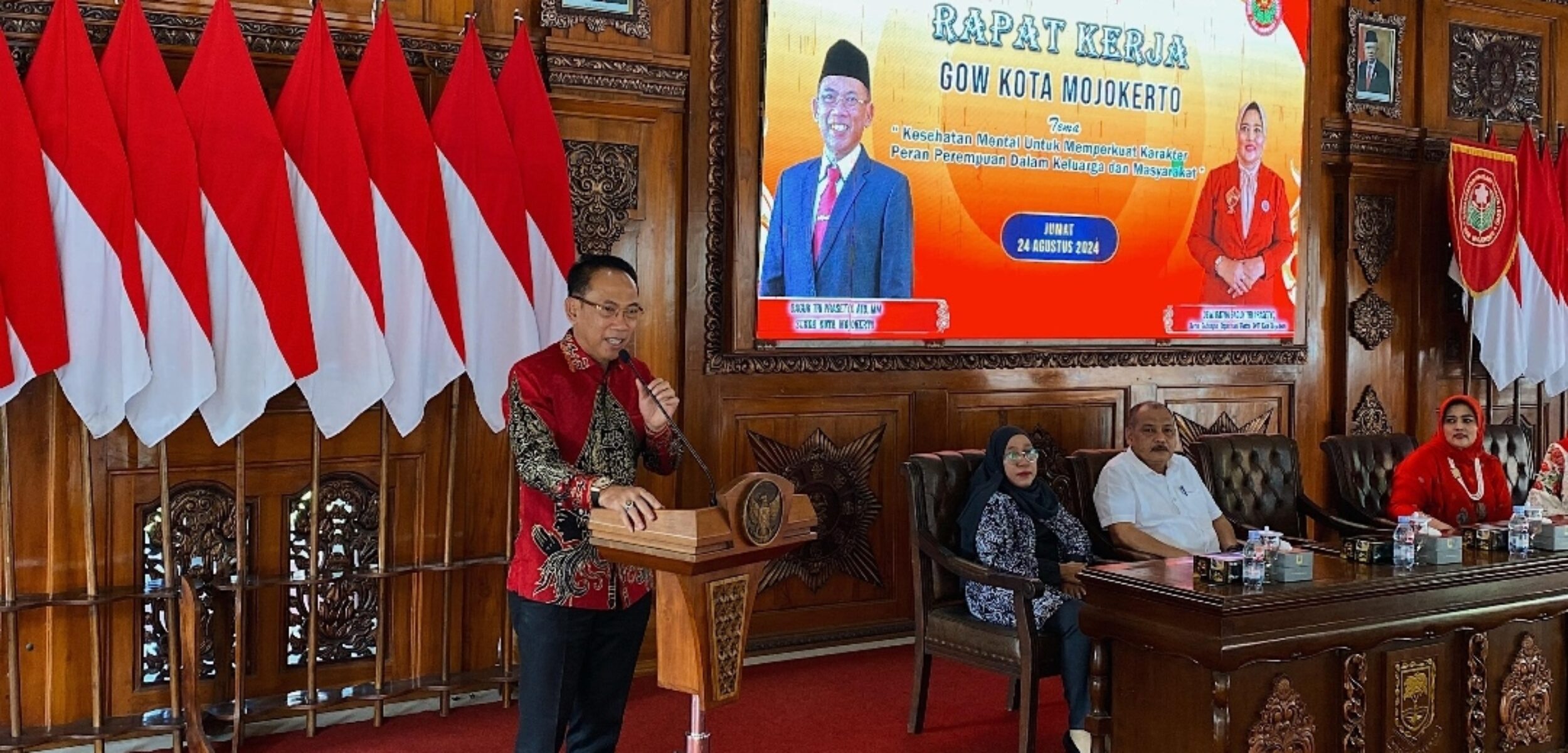 Sekda Kota Mojokerto Berharap GOW Bersinergi Wujudkan Indonesia Emas 2045