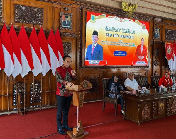 Sekda Kota Mojokerto Berharap GOW Bersinergi Wujudkan Indonesia Emas 2045