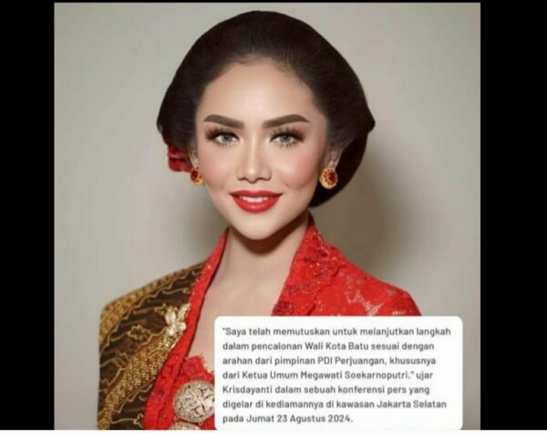 Alasan Kris Dayanti Tetap Maju di Pilkada Kota Batu, Singgung Nama Megawati