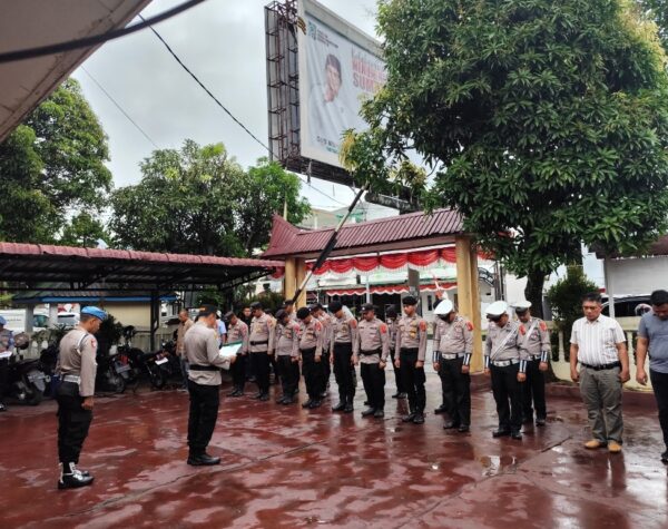 Ratusan Personel Disiagakan di Kantor KPU Madina, Ada Apa?