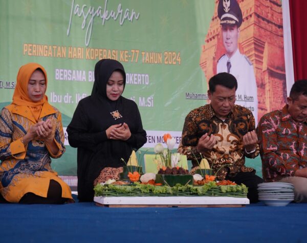 Tasyakuran Hari Koperasi Ke-77, Bupati Mojokerto Harap Koperasi Terus Maju