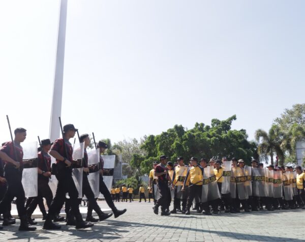 Jelang Pilkada, Polres Magetan Tingkatkan Kesiapan dengan Simulasi Pengamanan
