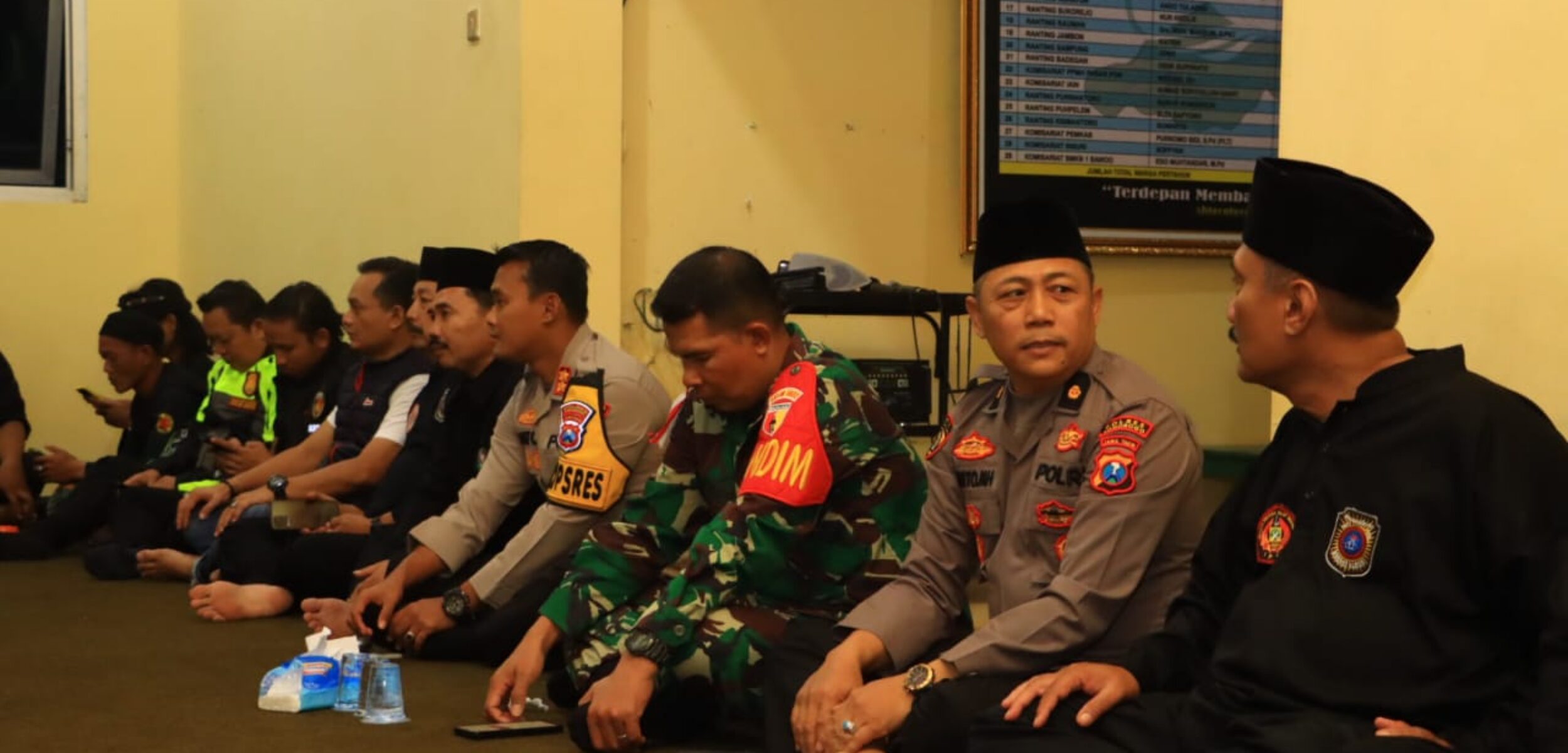 Cooling System Jelang Pilkada, Polres Ponorogo Kunjungi Warga Perguruan Silat