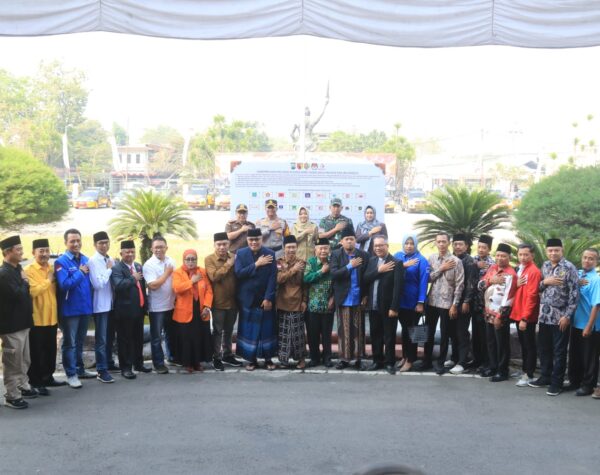 1.600 Personil Gabungan Polri-Linmas Mojokerto Dikerahkan untuk Amankan Pilkada