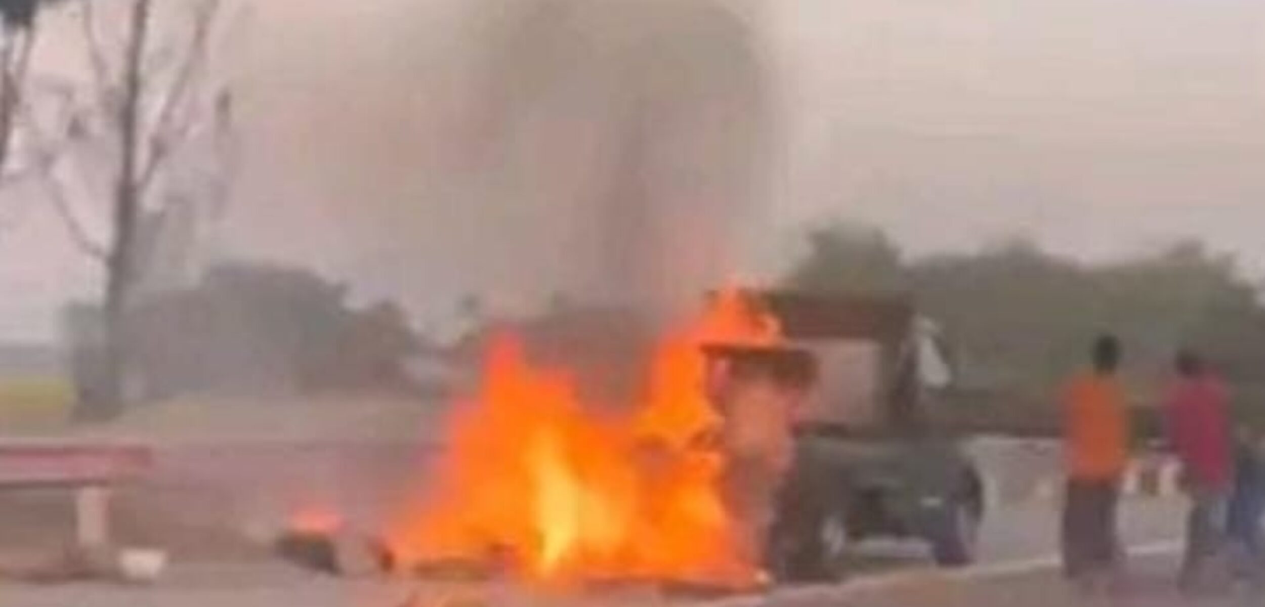 Ternyata Ini Penyebab Mobil Pikap Terbakar di Tol Jombang-Mojokerto