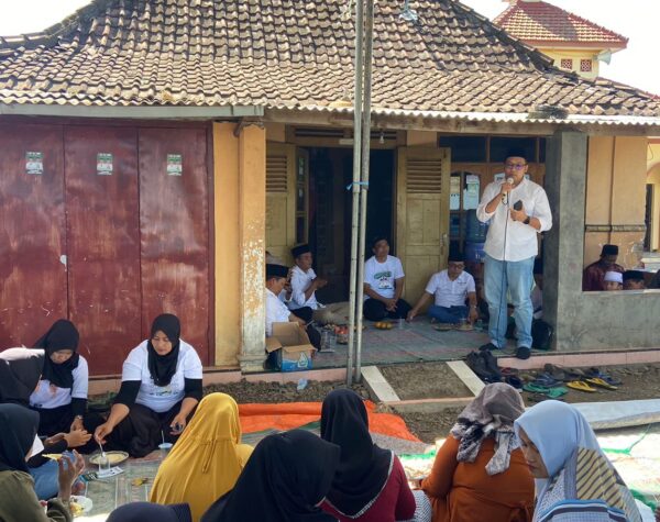 Sowan ke Warga Desa, Cawabup Mojokerto Rizal Optimis Bawa Pulang Kemenangan