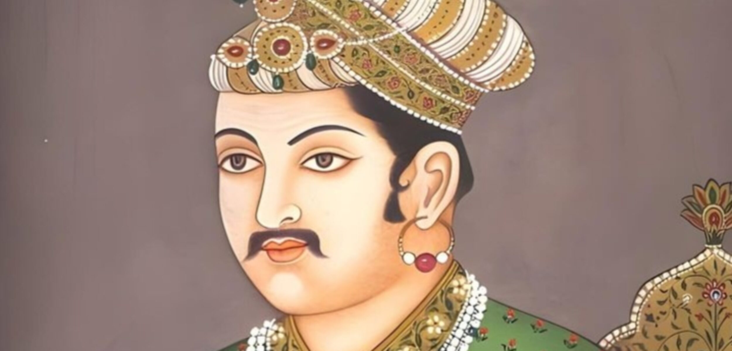 Akbar yang Agung dari Mughal/(instagram/@youngbuddhistassociation)