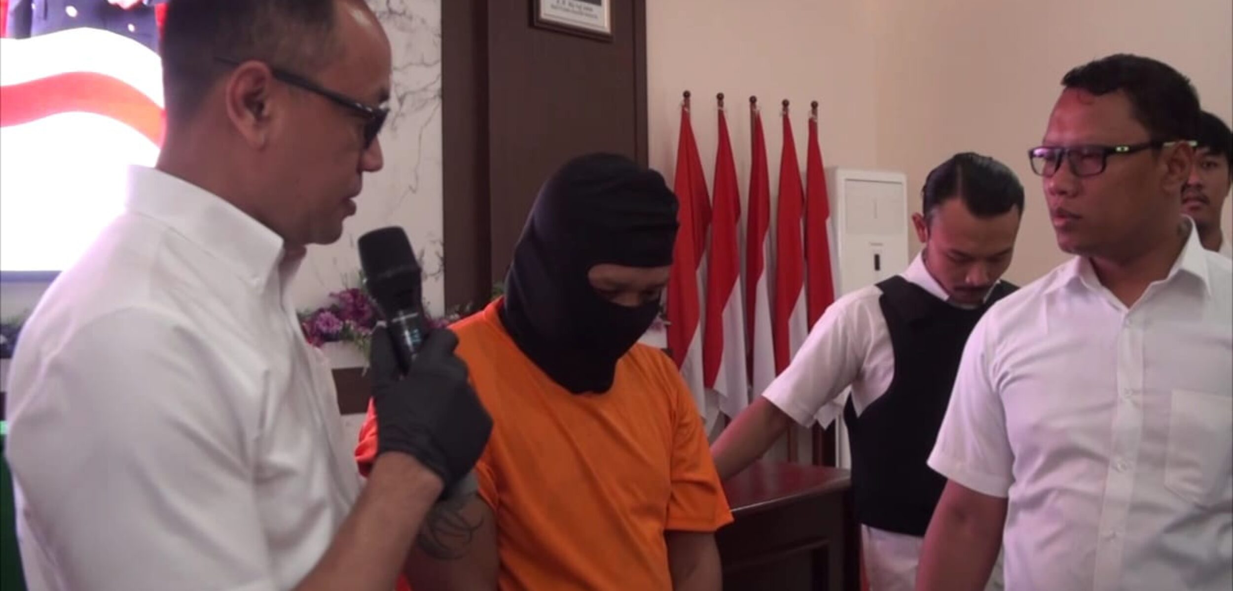 Satreskrim Polres Mojokerto Kota Bekuk Dukun Palsu Pengganda Uang Calon Kades