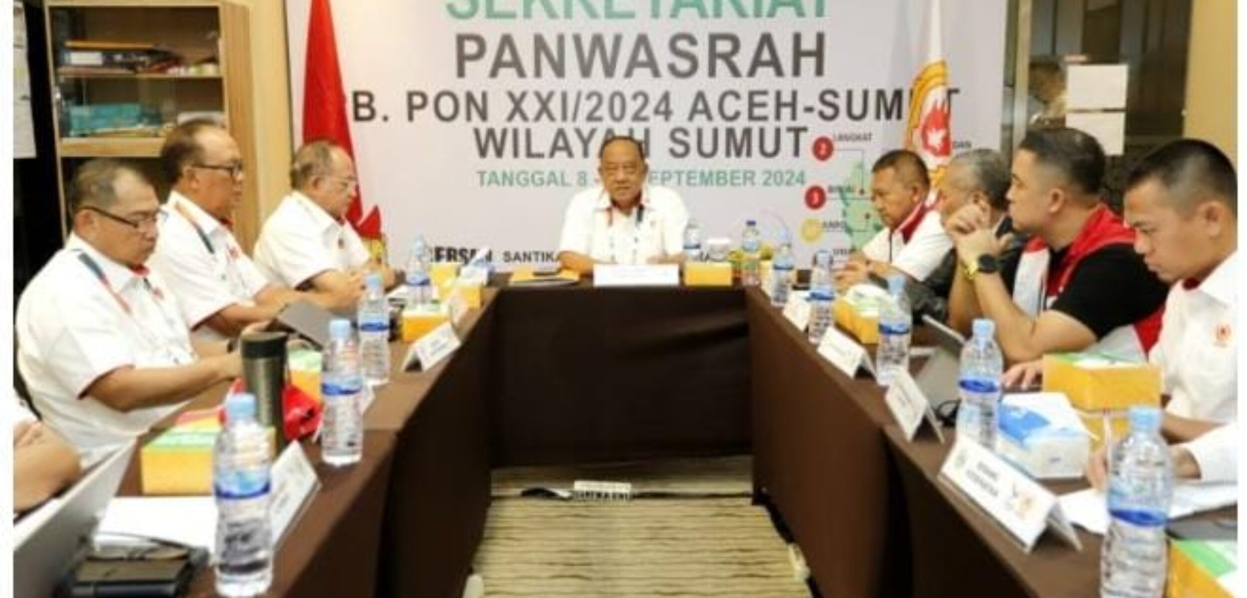 Ketua KONI Pusat Pimpin Rapat Koordinasi Panwasrah PON XXI 2024 Wilayah Sumatera Utara