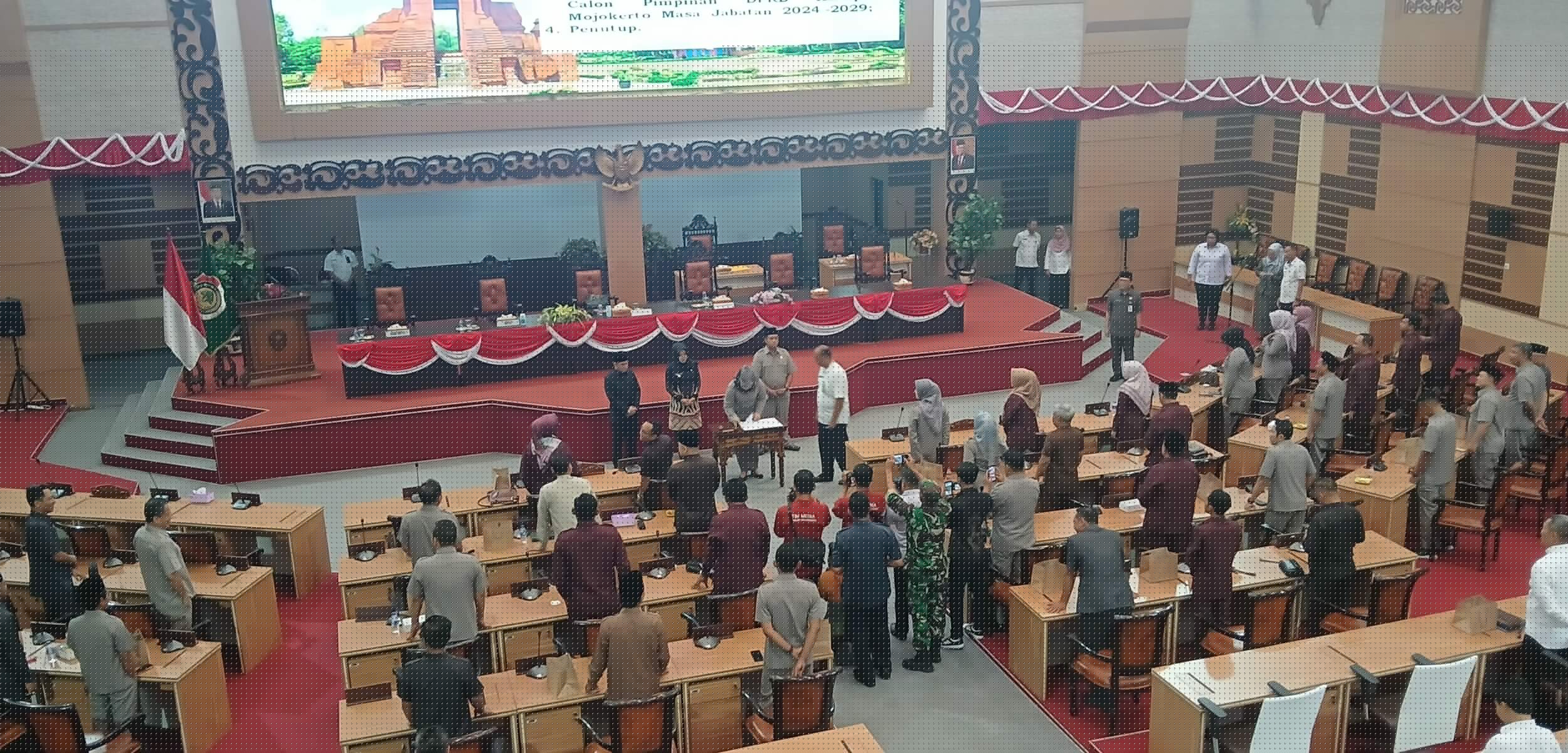 Ketua dan Wakil DPRD Kabupaten Mojokerto 2024-2029 Ditetapkan, PDIP Belum Memutuskan