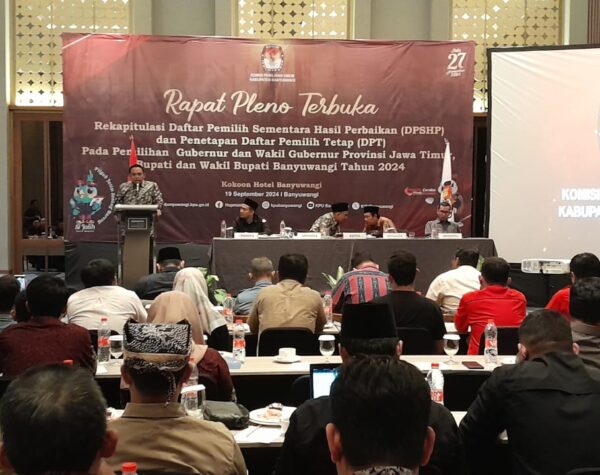 1,3 Jiwa Terdaftar Sebagai DPT Pilkada Serentak di Banyuwangi