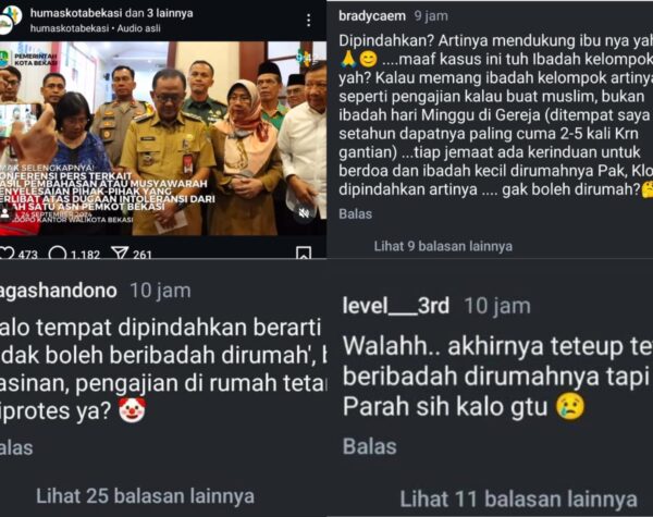 Pemkot Bekasi Dikecam Netizen karena Memindahkan Ibadah di Rumah yang Dilarang Oknum ASN
