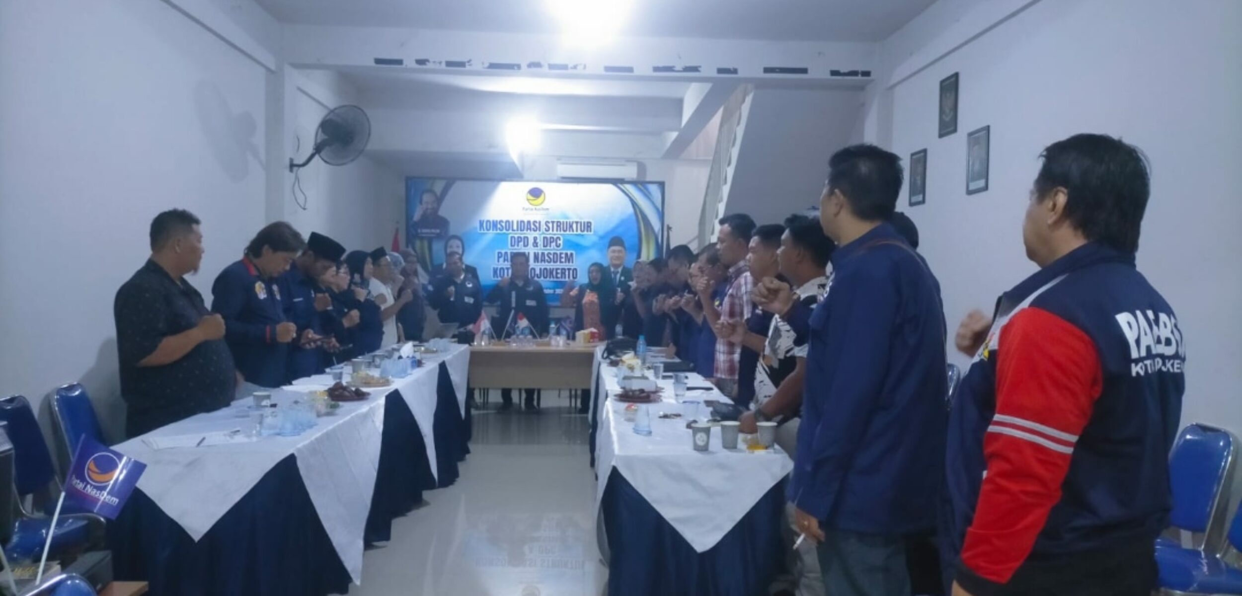 Panasi Mesin Partai, NasDem Kota Mojokerto Konsolidasi Pemenangan Ning Ita-Sandi