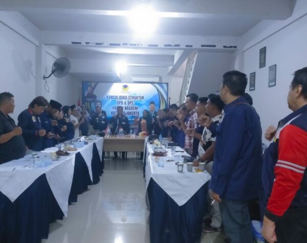 Panasi Mesin Partai, NasDem Kota Mojokerto Konsolidasi Pemenangan Ning Ita-Sandi