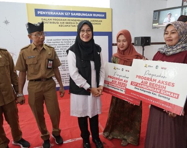 Banyuwangi Terus Geber Pipanisasi Air Bersih Gratis ke Desa-Desa
