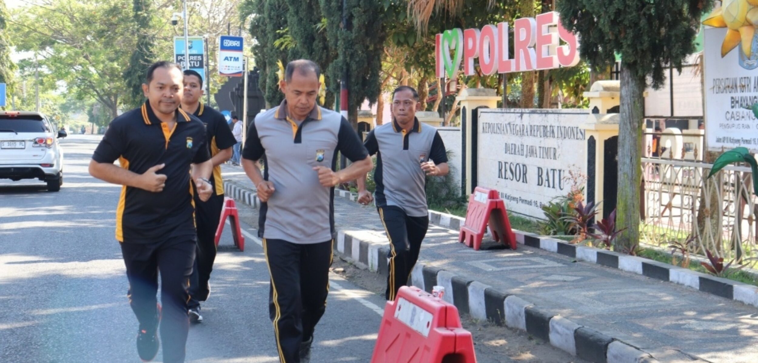 Kapolres Batu Ikuti Tes Kesamaptaan Jasmani