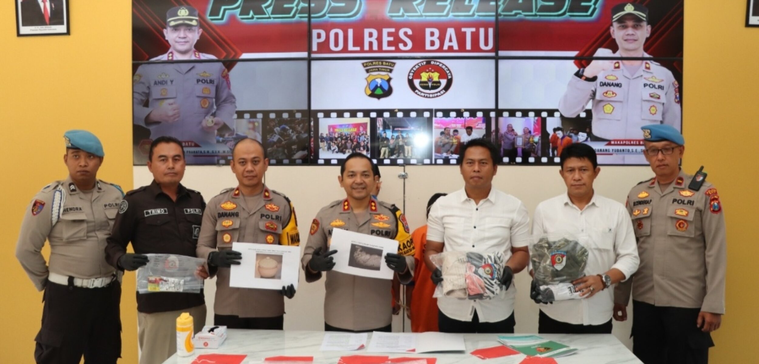 Polres Batu Ungkap Aborsi Sepasang Kekasih Karyawan Hotel
