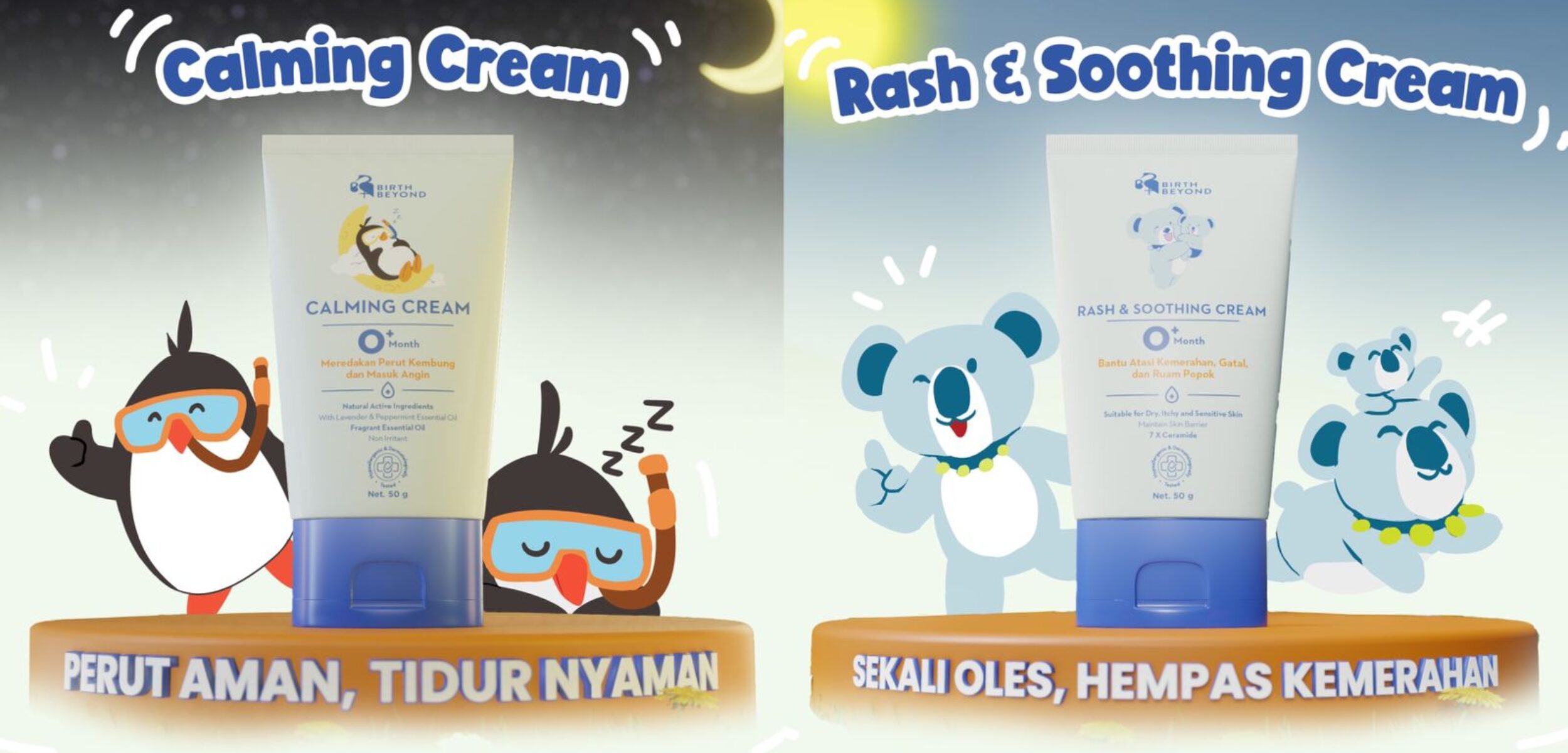 Solusi Kenyamanan Si Kecil, Birth Beyond Hadirkan Calming Cream dan Rash & Soothing Cream