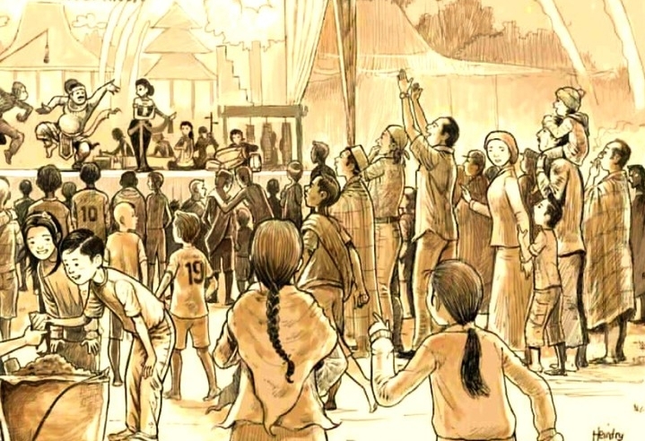 Kesenian Ludruk/(instagram/@jamanduludalamgambar)