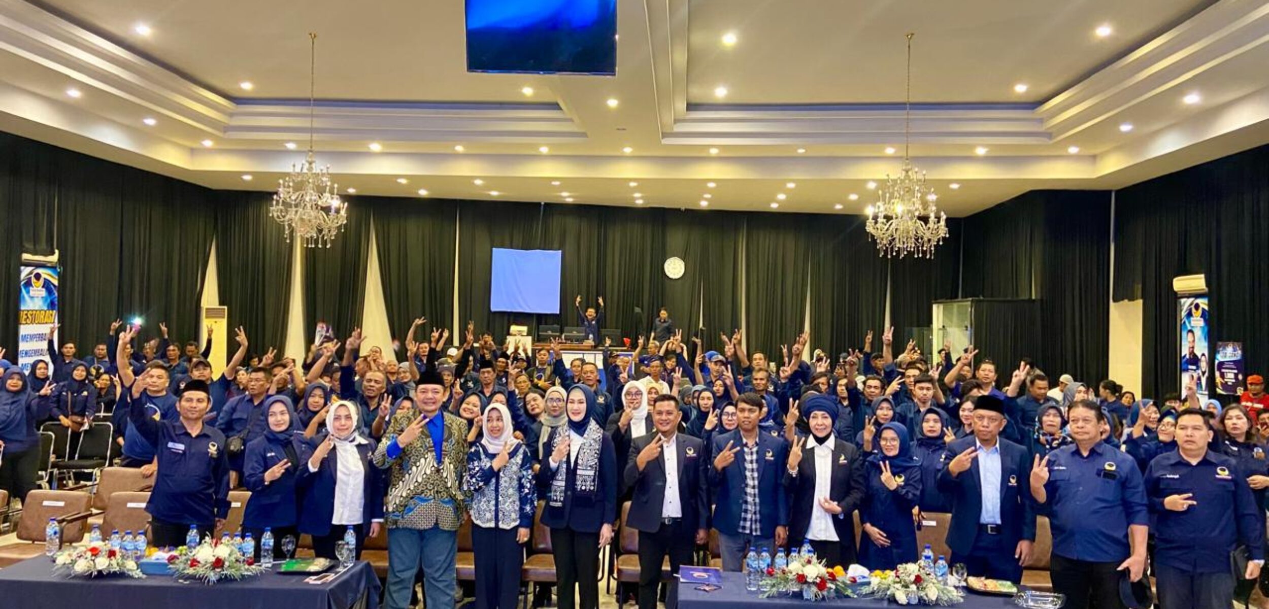 Siap Menangkan Ning Ita-Cak Sandi, DPD Partai Nasdem Kota Mojokerto Gelar Konsolidasi dan Pelantikan Pengurus