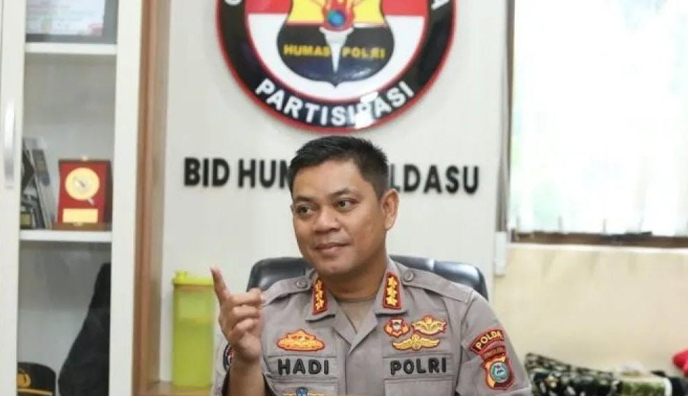 Kabid Humas Polda Sumut, Kombes Hadi Wahyudi (Foto / Antara)