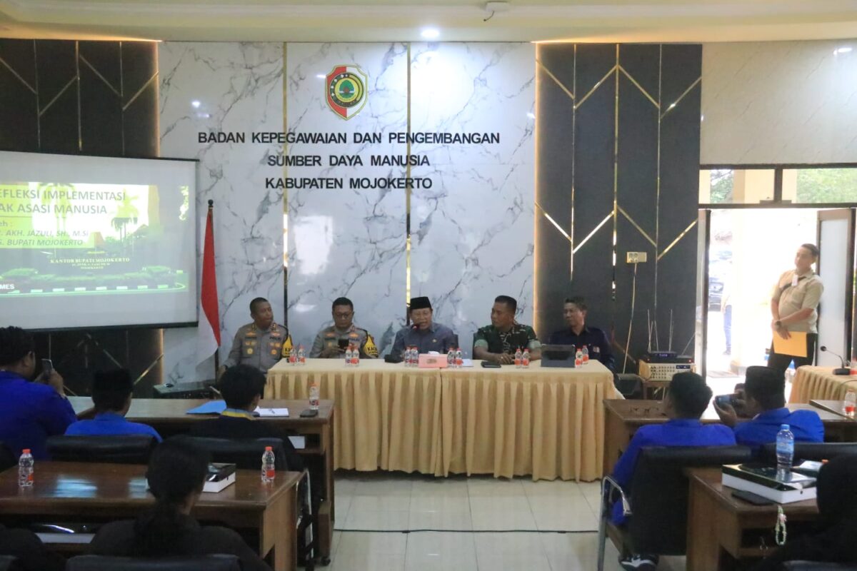 Pjs Bupati Mojokerto Dorong Semangat Pemuda dan Implementasi HAM yang Progresif