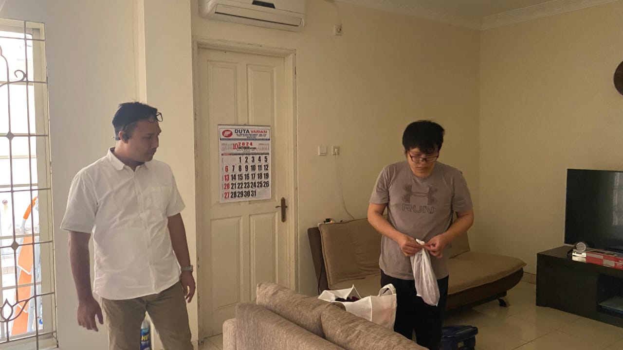 Potret Gregorius Ronald Tannur ditangkap pada Minggu, (27/10/2024), di rumahnya (Redaksi / Kabarterdepan.com)