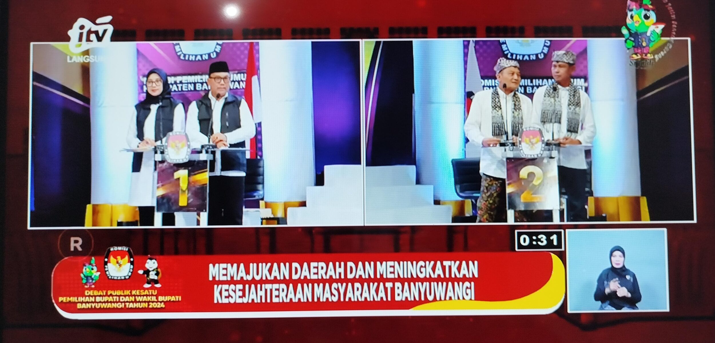 Debat Seru Calon Bupati Banyuwangi Ipuk Vs Gus Makki Soal UMKM Naik Kelas