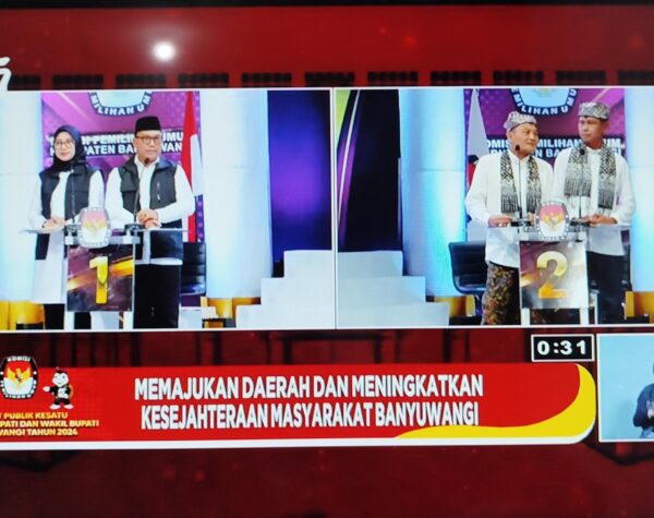 Debat Seru Calon Bupati Banyuwangi Ipuk Vs Gus Makki Soal UMKM Naik Kelas