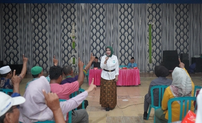 Ditanya Warga Soal Tiga Bupati yang Korupsi, Begini Jawaban Cawabup Sidoarjo Mimik