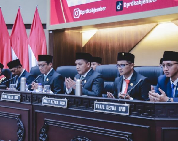 4 Pimpinan DPRD Jember 2024-2029 Resmi Dilantik
