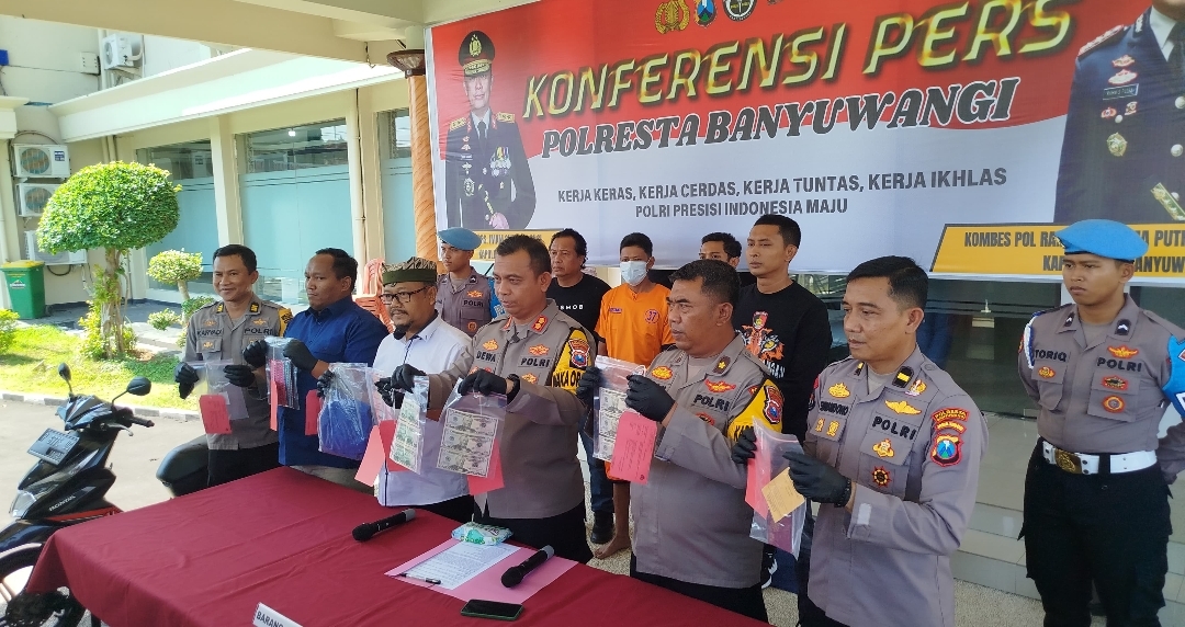 Bekuk Penjambret Turis Belgia Kurang dari 24 Jam, Polresta Banyuwangi: Komitmen Jaga Kantibmas