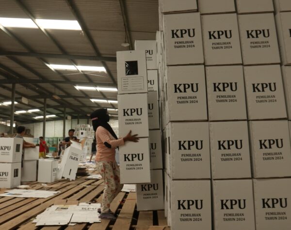 Logistik Pemilu Lengkap Diterima KPU Banyuwangi Kecuali Surat Suara