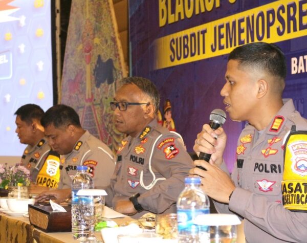 Tekan Angka Kecelakaan, Korlantas Polri dan Satlantas Polres Batu Gelar Monev Sosialisasi Modul Blackspot dan Trouble Spot