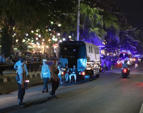 Jelang Pelantikan Presiden RI, Polres Batu Gelar Patroli Skala Besar