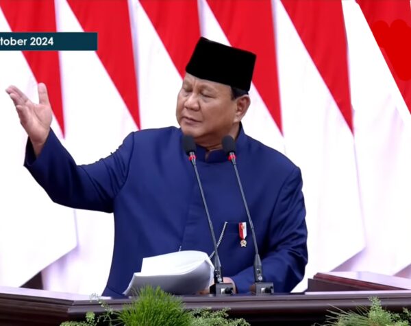 Hasil Pidato Kenegaraan Pertama Presiden Prabowo Usai Pelantikan