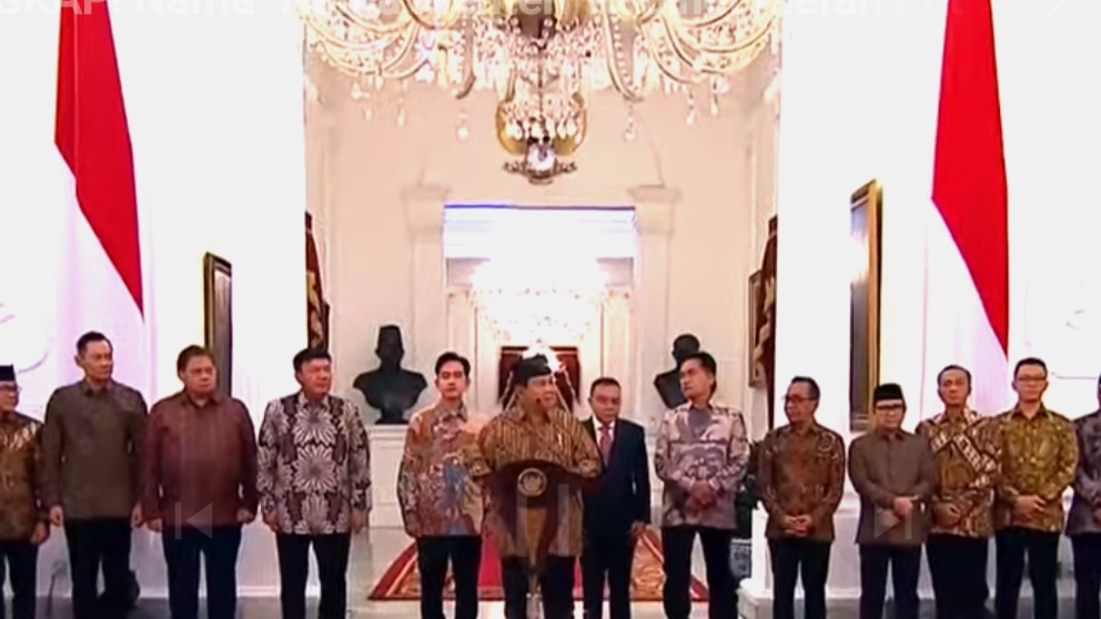 potret gemoy bersama menteri beserta wakilnya. (redaksi / Kabarterdepan.com)