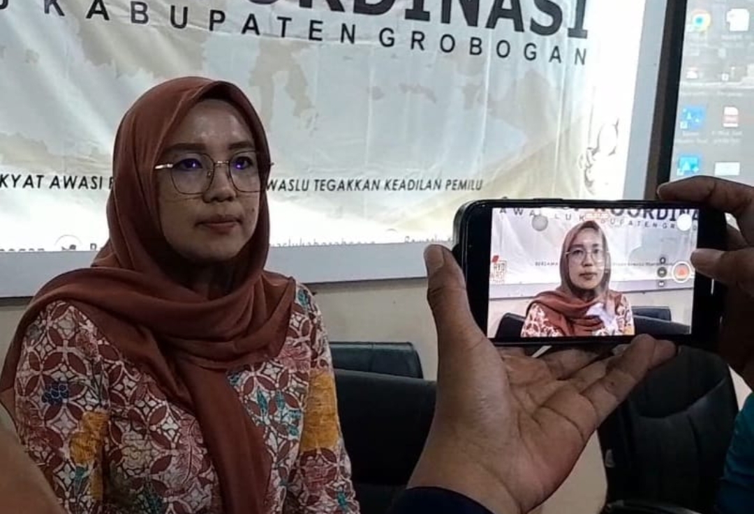 Bawaslu Grobogan Beberkan Status Laporan Perusakan APK dan Kampanye Hitam Tak Terbukti