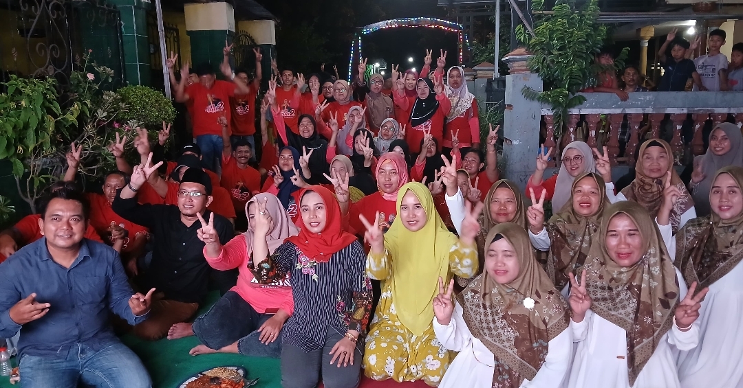 Sambutan Hangat Warga Kemasan Kota Mojokerto di Kampanye Ning Ita