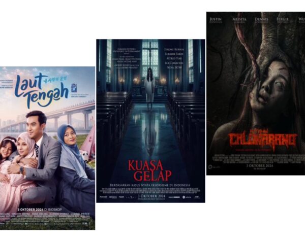 Jadwal Bioskop Mojokerto 3 Oktober 2024, Tayang 3 Film Baru